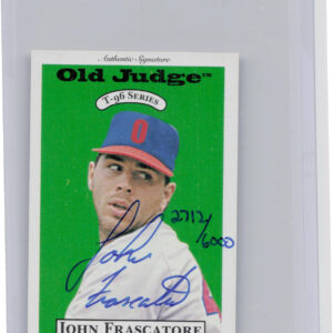 1996 Signature Rookies Old Judge John Frascatore AU SN6000 #10 Redbirds Signatur
