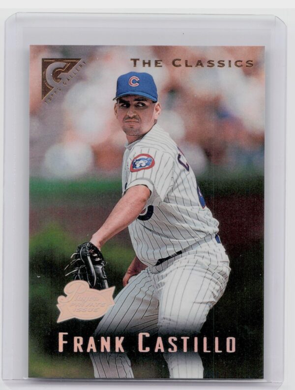1996 Topps Gallery Frank Castillo Player's Private Issue /999 #88 Cubs