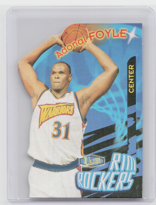 1997-98 Ultra Adonal Foyle #9 RR Warriors Rim Rockers