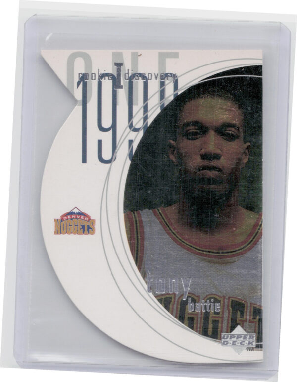 1997-98 Upper Deck Tony Battie #R5 Nuggets Rookie Discovery I