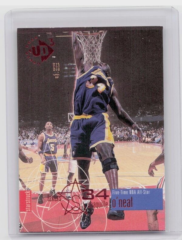 1997-98 Upper Deck UD3 Shaquille O'Neal #34 Lakers