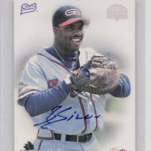 1997 Best Randall Simon AU #NNO Braves Autographs Prospect Series