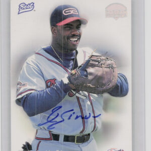 1997 Best Randall Simon AU #NNO Braves Autographs Prospect Series