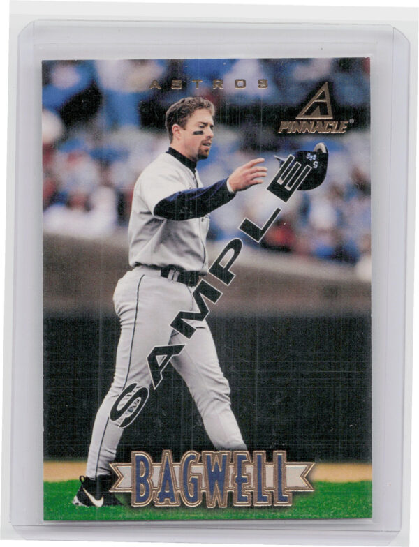 1997 New Pinnacle Jeff Bagwell SAMPLE PROMO #57 Astros
