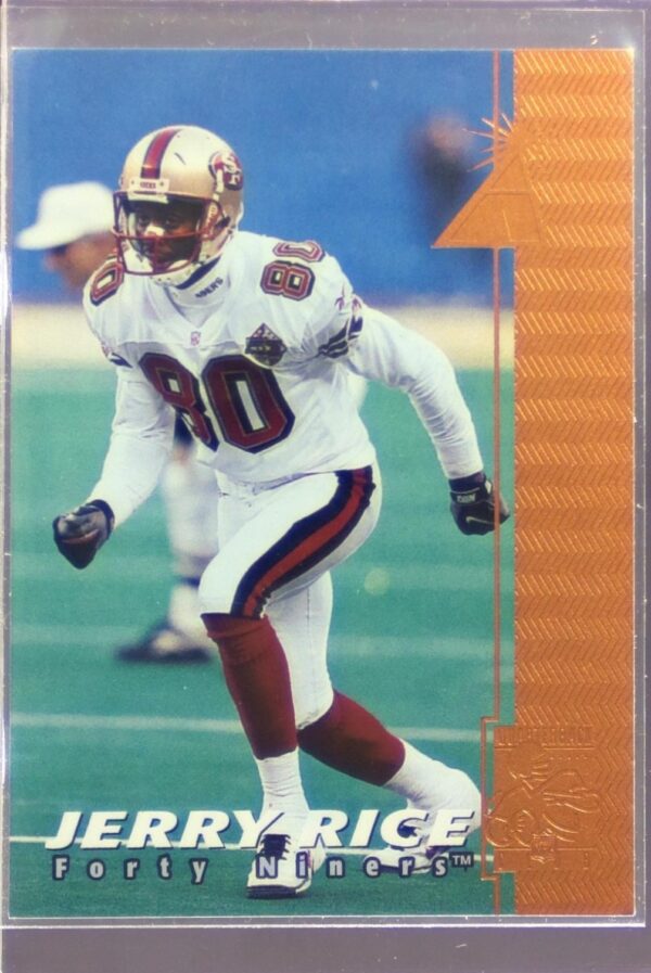 1997 Pinnacle Ultra-PRO Rembrandt Jerry Rice #7 49ers