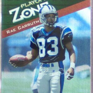 1997 Playoff Zone Rae Carruth RC #147 Panthers