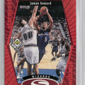 1998-99 UD Choice Juwan Howard #SQ29 Wizards StarQuest Red