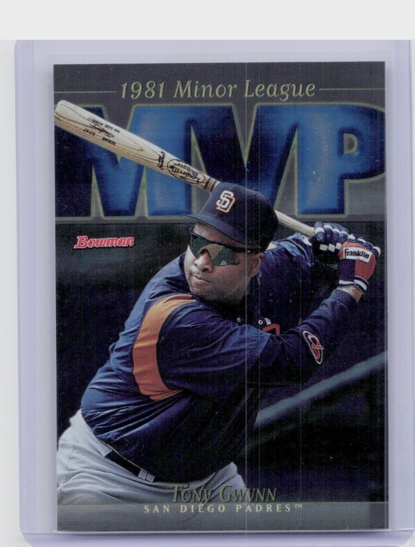 1998 Bowman Tony Gwynn #MVP4 Padres Minor League MVPs