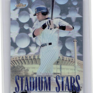 1998 Finest Derek Jeter #SS7 Yankees Stadium Stars