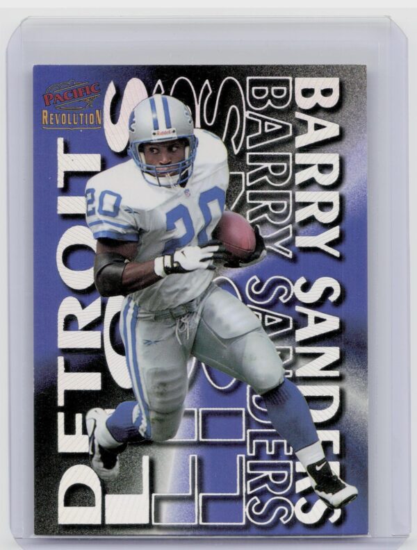 1998 Pacific Revolution Barry Sanders showstoppers #12 Lions