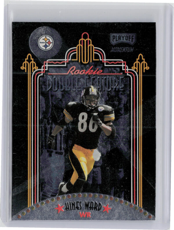 1998 Playoff Momentum Retail Hines Ward #R-35 Steelers Rookie Double Feature