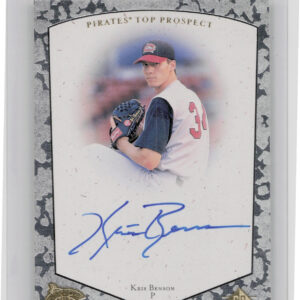 1998 SP Top Prospects Kris Benson AU #KB Mudcats Autographs