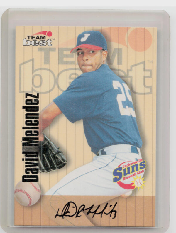 1998 Team Best David Melendez AU #NNO Suns Autographs Signature Series
