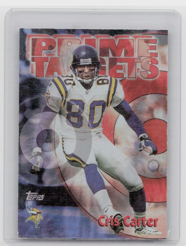 1998 Topps Cris Carter #14 Vikings Season's Best