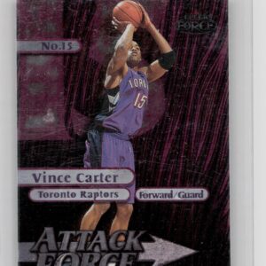 1999-00 Fleer Force Vince Carter #15 Raptors Attack Force