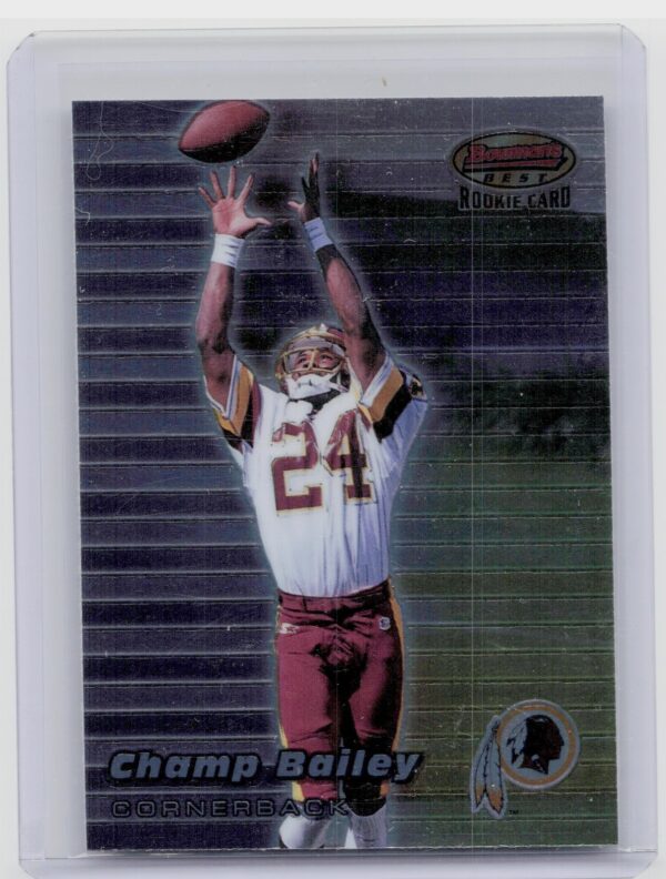 1999 Bowman's Best Champ Bailey RC #126 Redskins