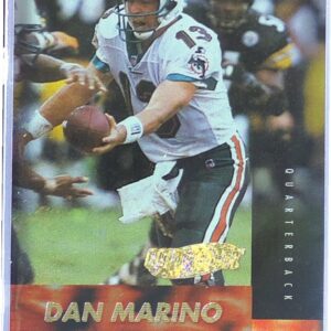 1999 Collector's Edge Fury Dan Marino Gold Ingot #90 Dolphins