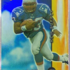 1999 Collector's Edge Triumph Kevin Faulk RC #HS14 Patriots Heir Supply