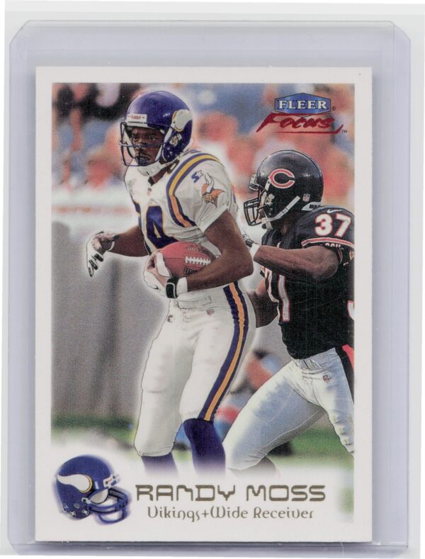 1999 Fleer Focus Randy Moss #1 Vikings