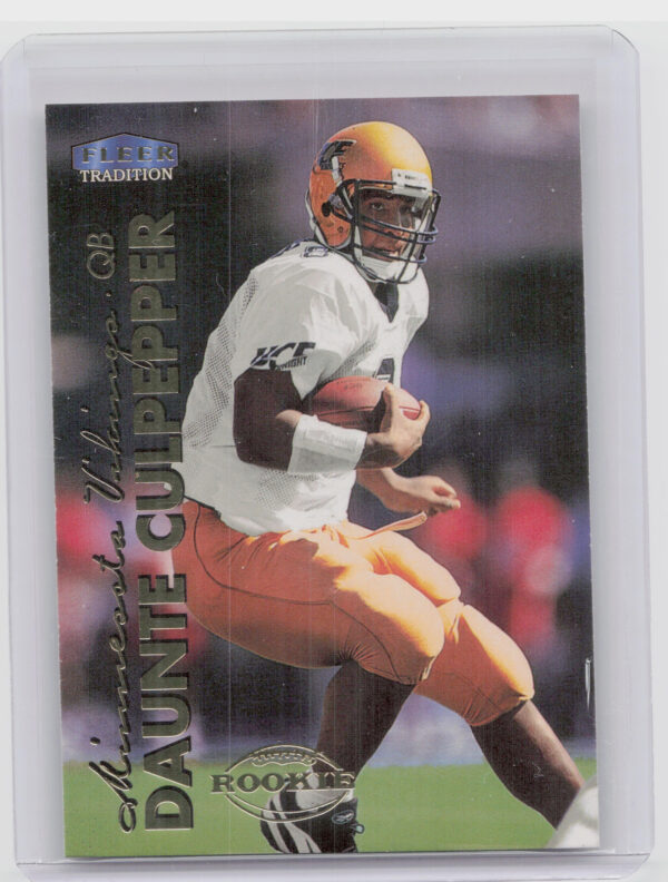 1999 Fleer Tradition Daunte Culpepper RC #265 Vikings