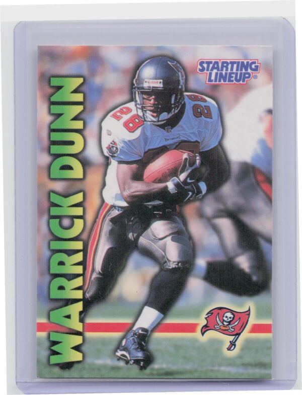 1999 Hasbro Starting Lineup Cards Warrick Dunn #558124.0000 Buccaneers