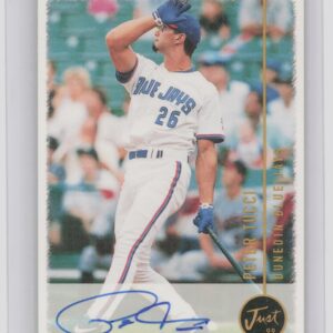 1999 Just Pete Tucci Auto #NNO Jays Autographs