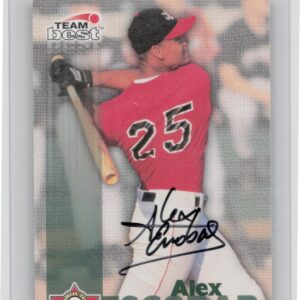 1999 Team Best Rookie Alex Escobar Auto #NNO Bombers Autographs