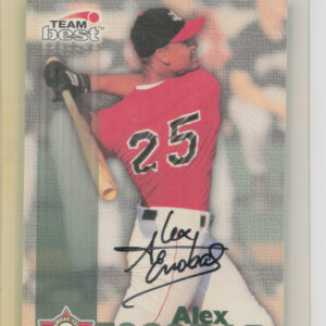 1999 Team Best Rookie Alex Escobar #NNO Bombers Autographs