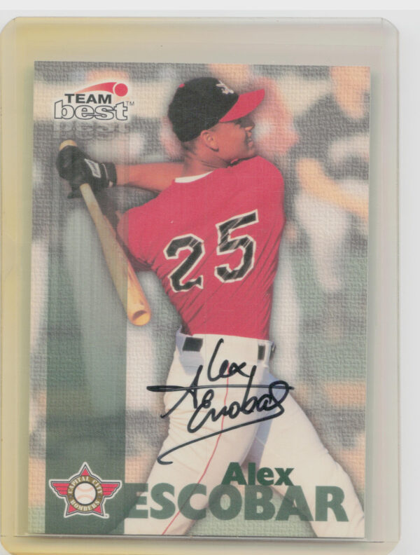 1999 Team Best Rookie Alex Escobar #NNO Bombers Autographs