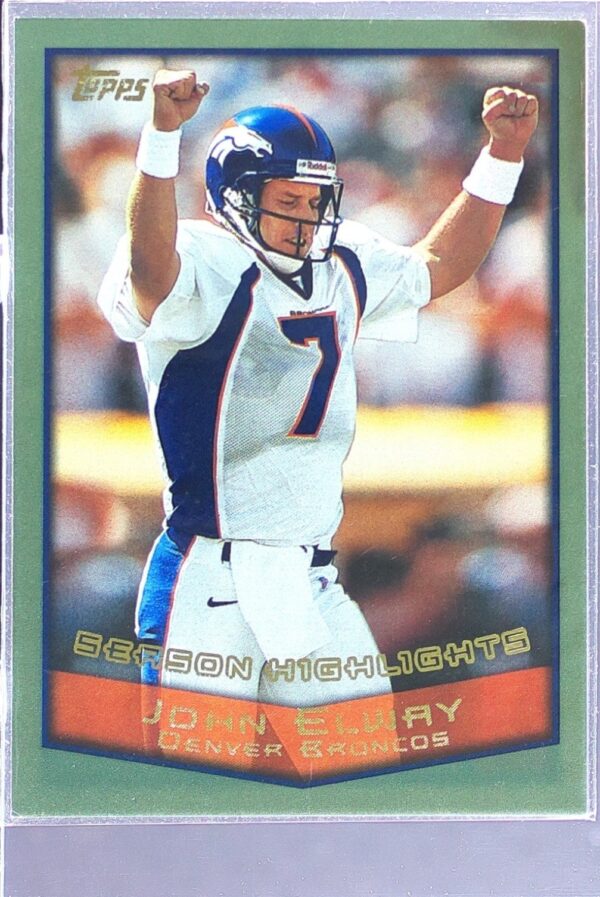 1999 Topps John Elway #320 Broncos