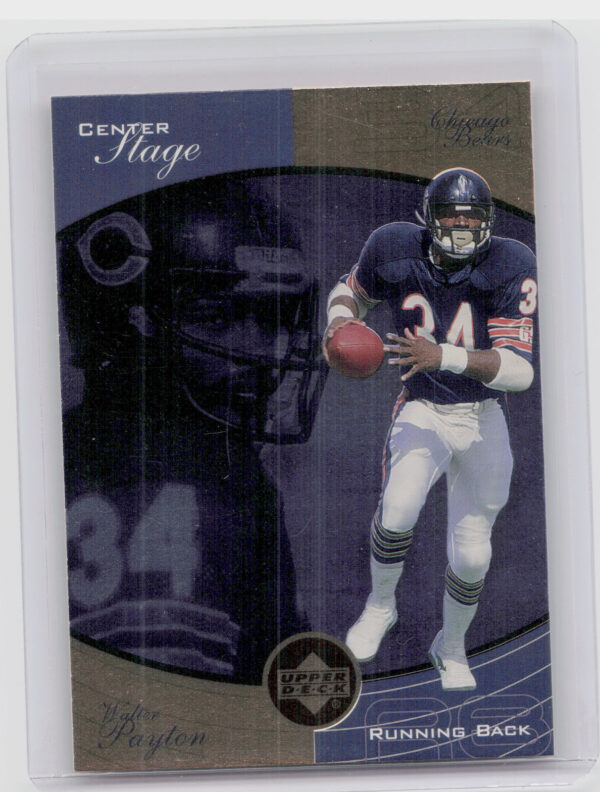 1999 Upper Deck Ovation Walter Payton #CS1 Bears Center Stage