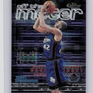 2000-01 Finest Jerry Stackhouse / Jalen Rose #163 Pacers