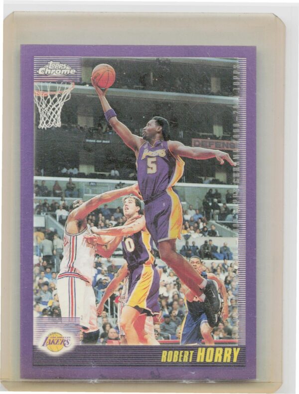 2000-01 Topps Robert Horry #46 Lakers