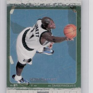 2000-01 Upper Deck Kevin Garnett #LA1 Timberwolves Live Action