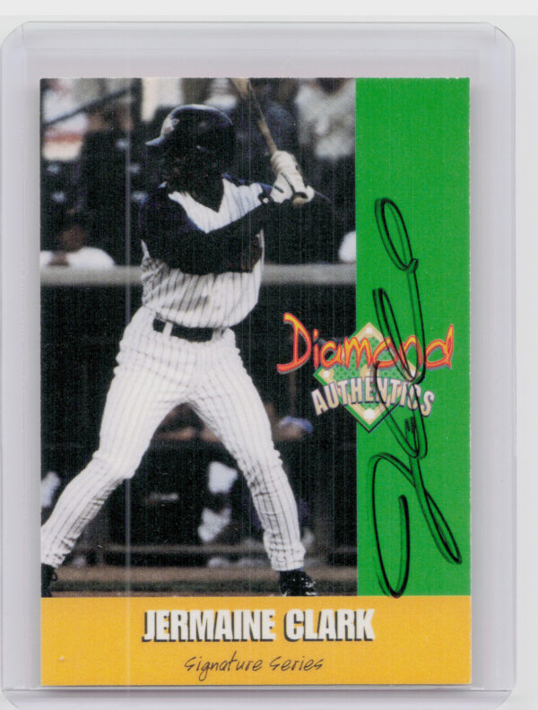 2000 Diamond Authentics Autographs Jermaine Clark AU SN3250 #22 Jethawks
