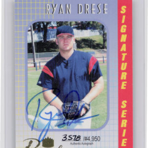2000 Royal Rookies Ryan Drese AU SN4950 #39 Indians Autographs