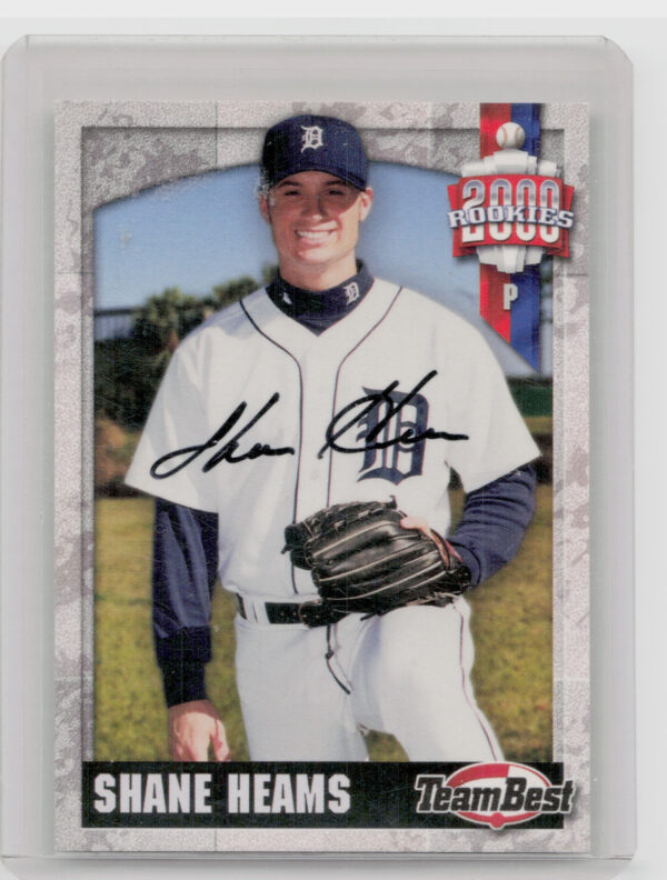 2000 Team Best Rookies Shane Heams AU #NNO Tigers Autographs