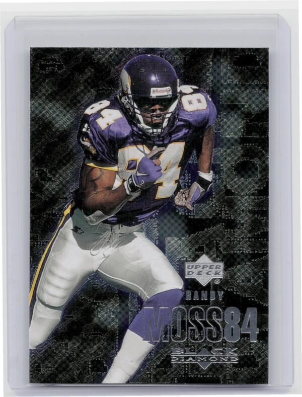 2000 UD Black Diamond Randy Moss #61 Vikings