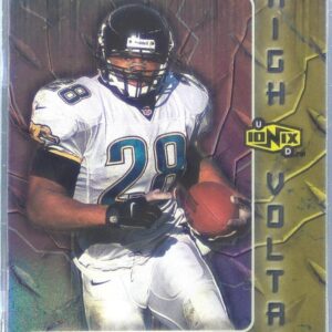 2000 UD Ionix Fred Taylor #HV1 Jaguars High Voltage