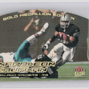 2000 Ultra Napoleon Kaufman Gold Medallion #177G Raiders