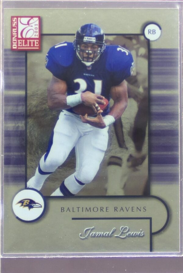 2001 Donruss Elite Jamal Lewis #6 Ravens