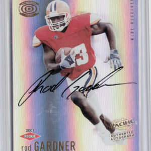 2001 Pacific Dynagon Rod Gardner AU SN499 RC #114 Tigers