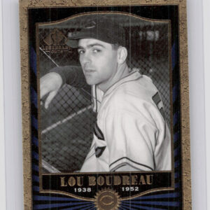 2001 SP Legendary Cuts Lou Boudreau #49 Indians