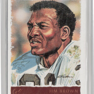 2001 Topps Gallery Jim Brown #144 Browns