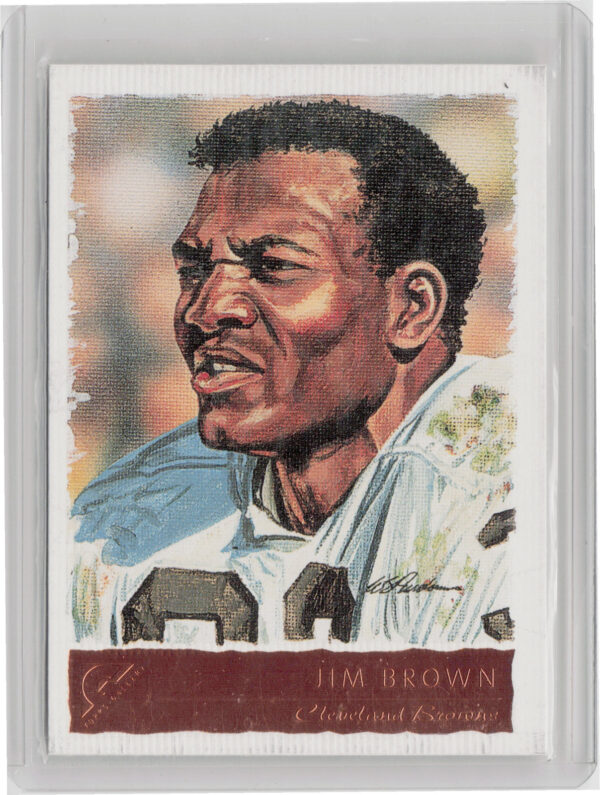 2001 Topps Gallery Jim Brown #144 Browns