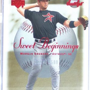 2001 Upper Deck Rookie Update Morgan Ensberg /1500 RC #125 2001 Upper Deck