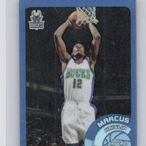 2002-03 Topps Chrome Marcus Haislip Refractors #137 Bucks