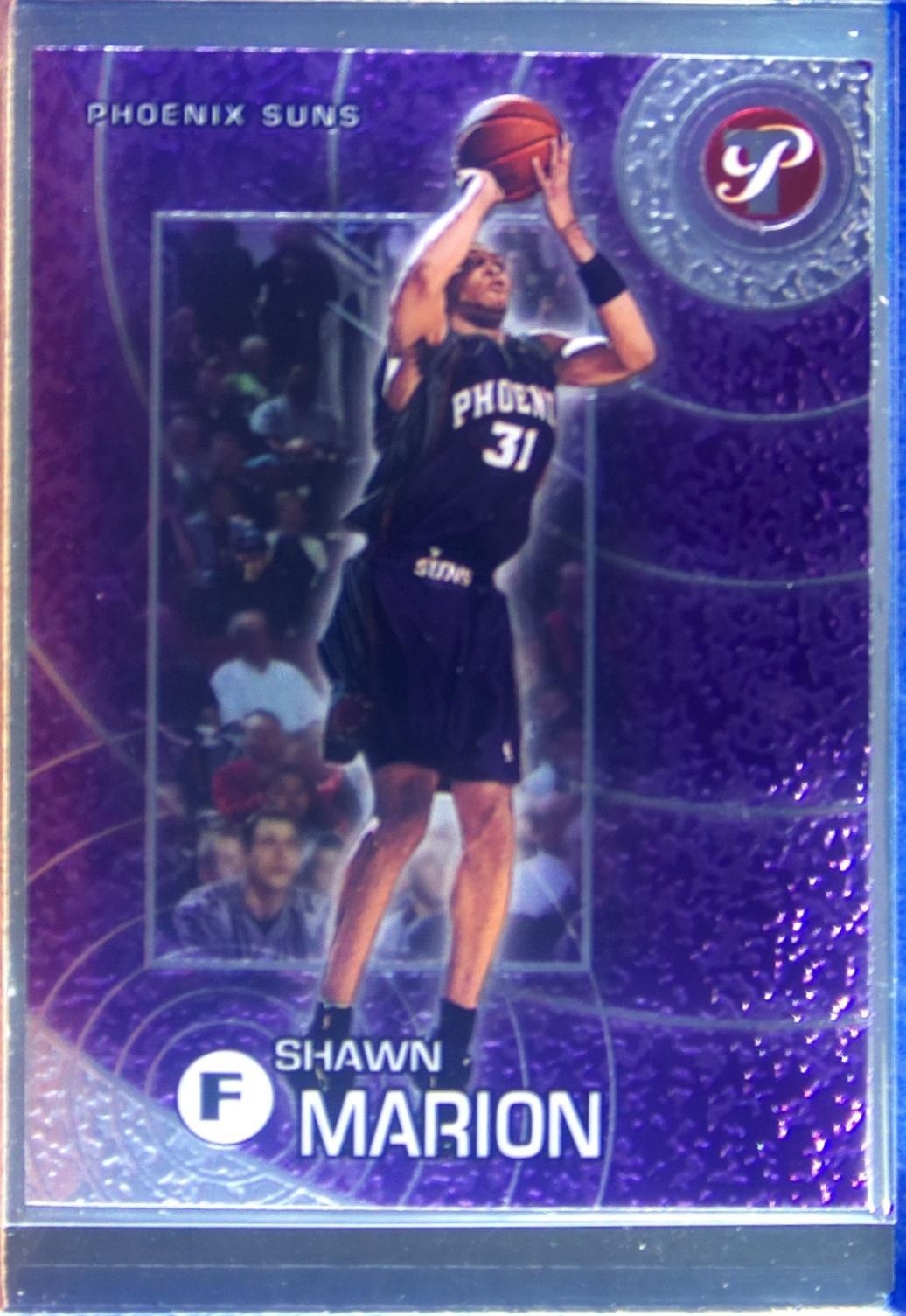 2002-03 Topps Pristine Shawn Marion #16 Suns