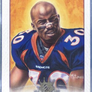 2002 Donruss Gridiron Kings Terrell Davis #24 Broncos