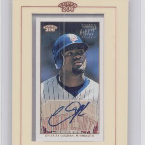 2002 Topps 206 Cristian Guzman AU #TA-CG Twins Autographs